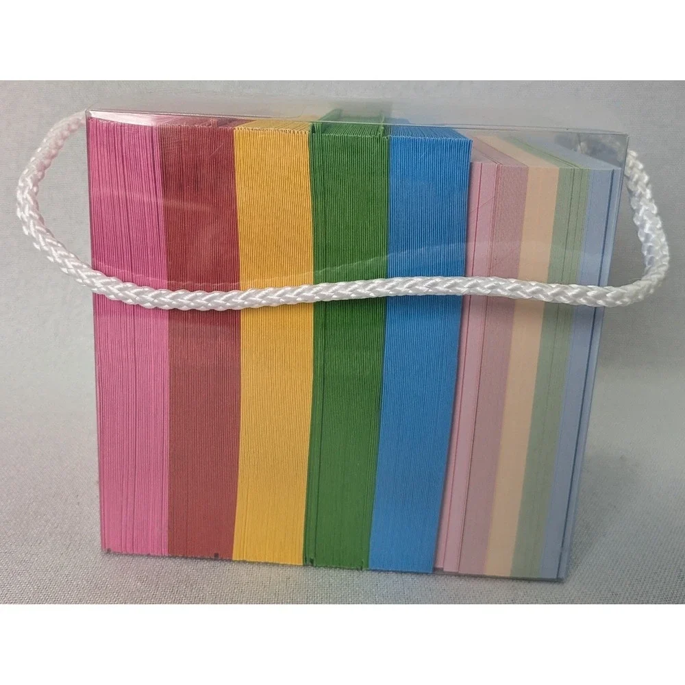 Hallmark Mini Envelopes 200 Count Multicolor Rainbow NEW Boxed WDN2043
